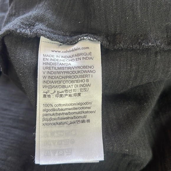 Calvin Klein Black/White Slim Fit Short Sleeve Polo Shirt Size L - Picture 10 of 13